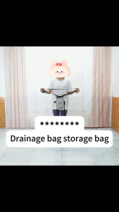1000ML Urine Drainage Bag Storage Bag Crossbody Backpack Ostomy Bag Bile Drainage Bag Holder