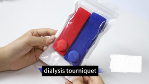 2Pcs Venous Hemostatic Buckle Strap Medical Hemodialysis Tourniquet Tools