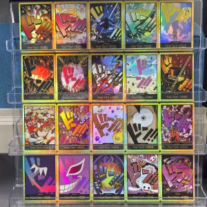 Bandai | 30Pcs ONE PIECE English Lettering Collection Cards DON Card Your Turn+1000 Roronoa Zoro Monkey D. Luffy Game Anime Cards Gift