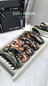 EVITA PERONI | Silvia Hollow Out XL Hair Claw | High Quality Female Hair Clip | Klip Rahang