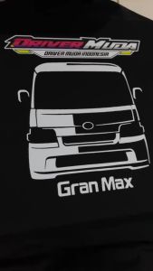 Kaos DRIVER MUDA GRANMAX TERBARU KETIKA STIR DAN GAS KUMAINKAN DISITULAH NYAWAKU KU TARUHKAN Baju By Triple A Distro
