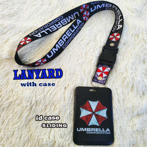 High Quality Umbrella Corporation Resident Evil Lanyard ID Holder Souvenirs
