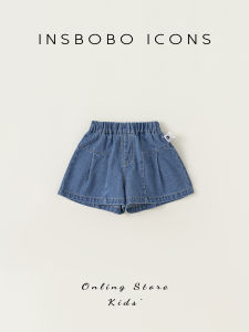 insbobo | Quần Jeans Short Mỏng Mới Cho Bé Gái
