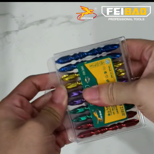 Feibao Mata Obeng 65mm Set 10pcs / Screwdriver Bit / Baja Berkualitas / Perbaikan Motor
