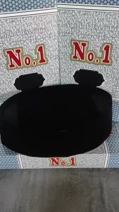 Songkok Peci Kopiah NO.1 Polos AC Bludru Hitam Premium