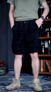 Quần Short Nam Kaki GOZIN Chất liệu Kaki co giãn Cao Cấp Dáng Hàn Quốc -JA02