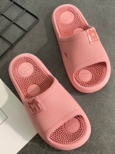 Dép Đi Trong Nhà Mùa Hè Cho Nam Đế Mềm Thường Ngày Trong Nhà Phòng Tắm Ngoài Trời Đế EVA Dép Xăng Đan PVC Phong Cách Giản Dị