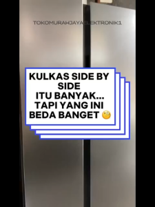 Samsung Kulkas Side By Side All-Around Cooling RS57DG4000M9SE GARANSI RESMI BY TMJ