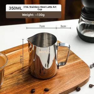 jeagutt | 316L Stainless Steel Measuring Milk Pitcher