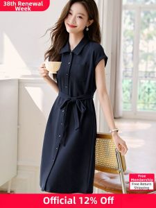 MOHANYIMEI | Leisure and Workwear Short Sleeve Knit Dress