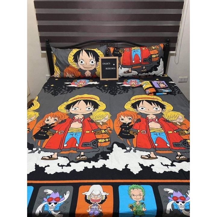 One Piece Bedsheet Set with 2 Pcs Punda Canadian Cotton Lazada PH