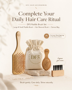 DF5 Paddle Brush Set