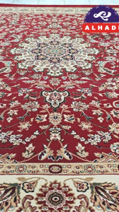Alhadi Permadani 280 x 380 cm Tebal 16mm Karpet Lantai Lembut Alibel Kalibel Klasik Persia Abstrak Tradisional Timur Tengah