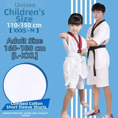 Training Professional Taekwondo Uniform Long Short Sleeve