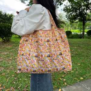 XIXIANGZI | Large Capacity Foldable Eco-friendly Shopping Bag Canvas