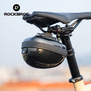Rockbros Túi gắn đuôi xe đạp phát hành nhanh chóng lớp lưu trữ Hardshell Túi xách tay mở rộng MTB xe đạp đường trường Túi yên ngựa
