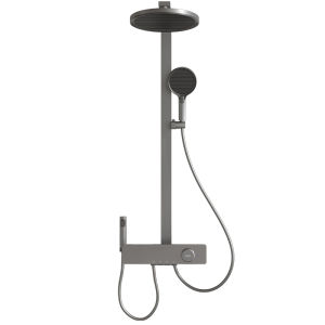 DONGPENG | Gray Key Style Copper High-Pressure Shower System