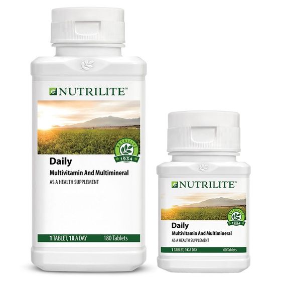 Amway Nutrilite Daily - 60 Tab/ 180 Tab | Lazada