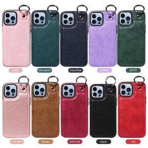For Samsung Galaxy A55 A54 A35 A34 A24 A25 A05 A05S A04 A04S A15 A14 5G Cover Samsung A14 A15 4G Phone Case Luxury Magnetic Ring Buckle Leather Wallet Card Slot Back Cover Casing