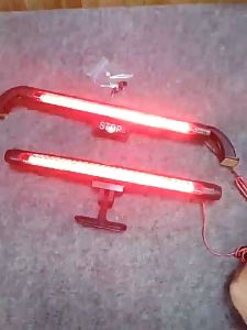 【In stock】Universal Fit Car Auto LED Third Brake Tail Light Stop Warning 12V Red For Car Pickup Truck Signal Lamp 28 LED Red