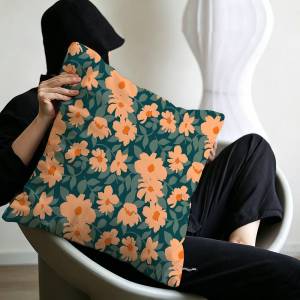 Potdemiel | M-Michelle P-Parascandolo Flowers Lucky Dragon pillow cover sofa cushion cover home room decoration children gift