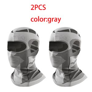 WRELS | 1/2/3PCS Winter Balaclava Face Cover Thermal Cold-Proof Cycling Helmet Liner Caps Stretchy Outdoor Hunting Full Face Mask