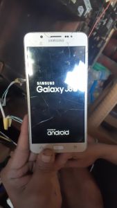 lcd tc hp Samsung j800 replika minus tc retak Normal