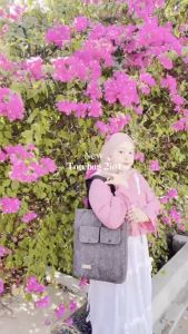 Tas Totebag Kanvas Multifungsi 2-in-1: Tote Bag & Ransel Stylish untuk Pria & Wanita Costum Seminar