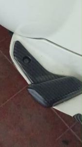 แผ่นที่พักเท้าพลาสติก สําหรับรถจักรยานยนต์ VESPA SRPINT PRIMAVERA 150