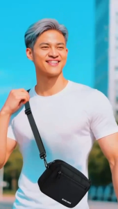 BLACK ARMY B-09 DARDANO Tas Selempang Sling Bag Handbag Cordura Premium Original untuk Pria & Wanita