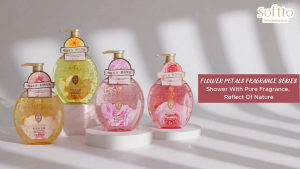 [CLEARANCE]  Softto Flower Extract Petal Fragrance Shower Gel (Peony + Ceramide)