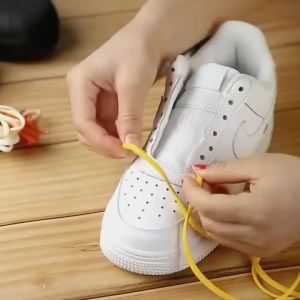 No Tie Shoelaces Elastic Shoe laces Sneakers shoelace Metal Lock Lazy Laces for Kids and Adult One size fits all shoe