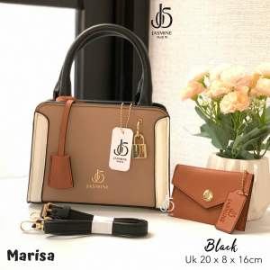MARIONE - MICROZOE Tas Wanita Bahan EMBOSS 2 TALI TAS SELEMPANG 78967