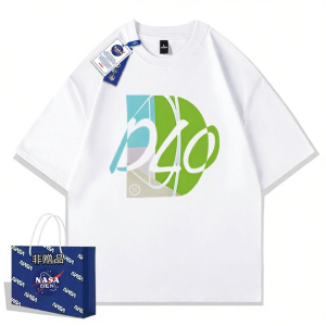 NASA Collaboration Print Breathable Cotton T-Shirt