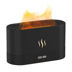 JTL 180ml Tranquil Flame Aromatherapy Diffuser for Pure Relaxation Ultrasonic Humidifier DQ701A