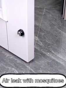 Non-transparent💥 Door bottom sealing PVC 3Colors 96cm Guard sealer Stopper Cut free Door weatherstrip Dust-proof Wind-proof Insect-proof Rat-proof Washable Door Barrier Eyebrow