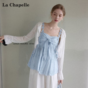 La Chapelle | Lace-Up Hollow Design Summer Female Tank Top
