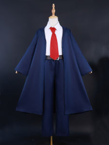 คอสเพลย์ผู้ใหญ่ นักฟิสิกส์เวทมนตร์ แมทธิวเครื่องแต่งกายอะนิเมะธีมผู้ชายชุดรวมถึงหมวกเสื้อคลุมและไม้เหมาะสำหรับอายุ 6 ปีขึ้นไป