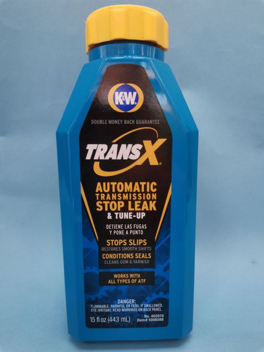 K&W Trans-X Treatment Gearbox Auto & Stop Leak Tune Up (443ml)