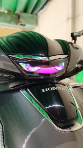 Sticker Đôi Mắt Lửa Dán Demi Xe SH 2022 - 1 Sticker Trong Dán Demi - Hình dán - Nhãn dán - JDM Decal - tem dán xe sh125  xesh 150 - sh160i