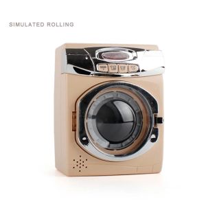 CONUSEA | Electric Kitchen Toys Appliances Pretend Play Toaster Microwave Oven Washer Dryer Mixer Blender Set Coffee Maker for Kids