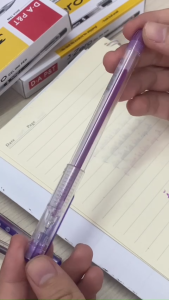 Hộp 12 cây bút gel Hàn Quốc DongA 3 Zero 0.5mm hàng chính hãng.