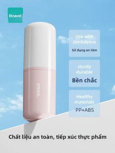 ETRAVEL | Portable 2-in-1 Travel & Home Use Tooth Brushing Cup