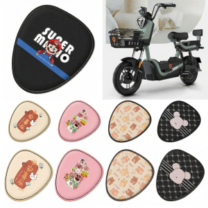Waterproof UV-resistant Decorative E-bike Seat Cover