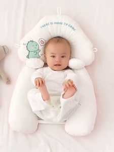 Baby Pillow Newborn Baby Soft Head Pillow Baby Anti-flat Head Baby Shaping Pillow Soothing Sleep Soft Cotton For Newborn