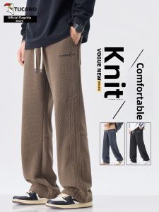 TUCANO | Heavyweight Drape Mens Trousers Loose Fit Straight Leg