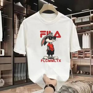 Bandai | 2026 New Luxury Brand Letter Printed T-shirts for Men and Kids Short Sleeved T-shirts High Quality Mens Clothing Street Wear
