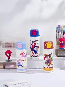 Disney | Disney Insulated Water Bottle for Children Ceramic Inner Pot Portable Student Cup Male And Female Birthday Gift