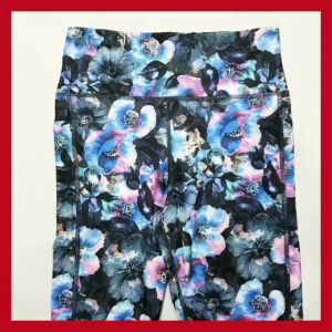Brandor - EXTRA HIGH WAIST LEGGING - 2 SIDE POCKET By ANKO - celana panjang wanita ( aklg32 )