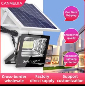 LAMPU SOROT SOLAR TENAGA SURYA 500 WATT LAMPU PANEL SURYA